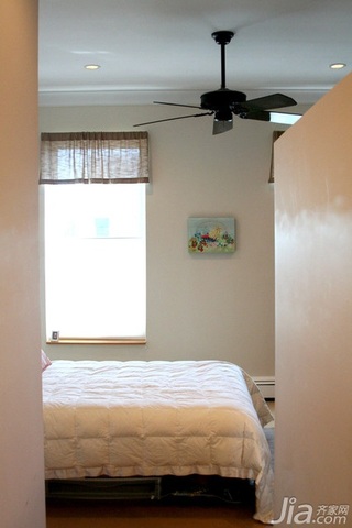 简约风格二居室简洁富裕型卧室卧室背景墙床海外家居
