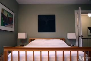 混搭风格别墅富裕型120平米卧室床海外家居