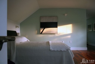 混搭风格别墅富裕型120平米卧室床海外家居