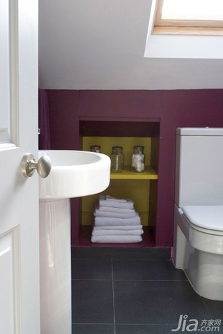 简约风格复式富裕型卫生间浴室柜海外家居