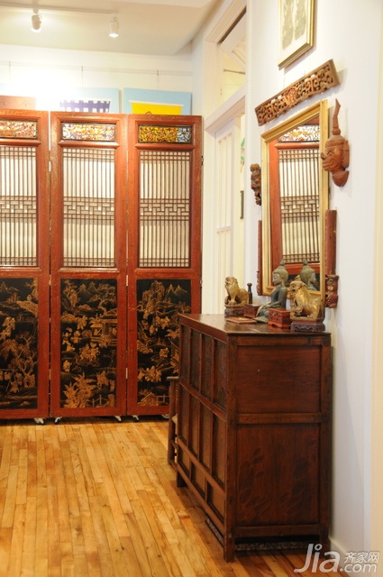,,公寓装修,二居室装修,130平米装修,富裕型装修,混搭风格,中式风格,海外家居,客厅,收纳柜