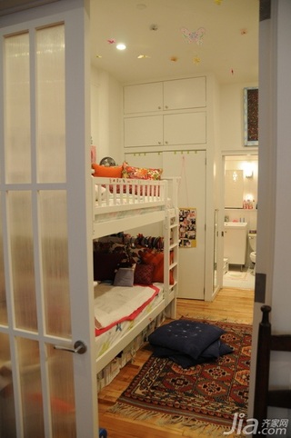 混搭风格公寓富裕型130平米儿童房儿童床海外家居