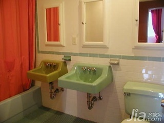 新古典风格公寓140平米以上洗手台海外家居