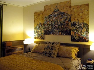 欧式风格别墅豪华型140平米以上卧室卧室背景墙床效果图