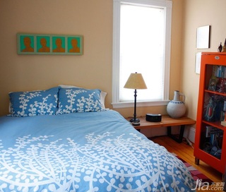 简约风格公寓经济型120平米卧室床图片