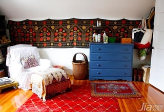 东南亚风格别墅富裕型130平米卧室沙发效果图