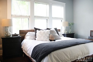 简约风格二居室经济型100平米卧室床海外家居