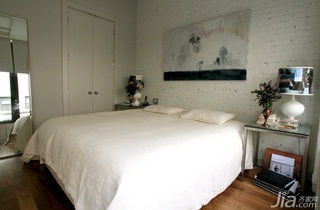 简约风格公寓富裕型90平米卧室床海外家居