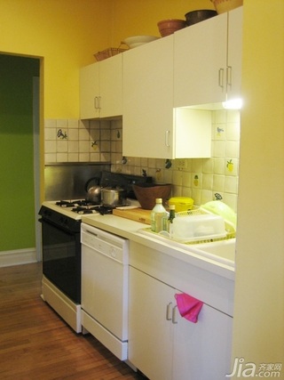 混搭风格小户型经济型70平米厨房橱柜海外家居