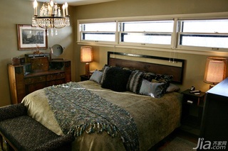 欧式风格公寓富裕型卧室床海外家居