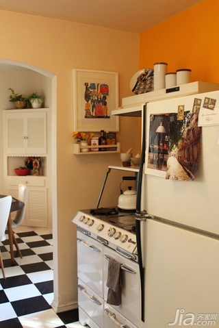 混搭风格公寓经济型80平米厨房橱柜海外家居