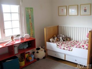 欧式风格别墅富裕型儿童房儿童床海外家居