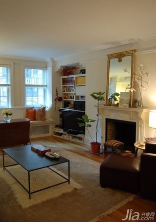 简约风格公寓经济型80平米客厅茶几海外家居