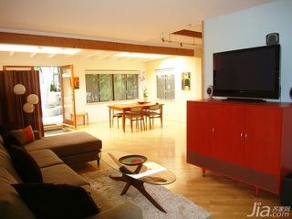 简约风格别墅富裕型110平米客厅沙发海外家居