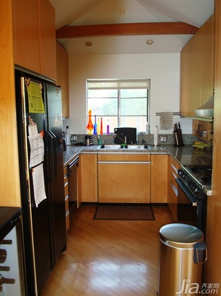 简约风格别墅富裕型110平米厨房橱柜海外家居