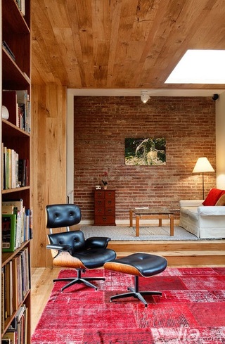 欧式风格公寓富裕型书房沙发海外家居