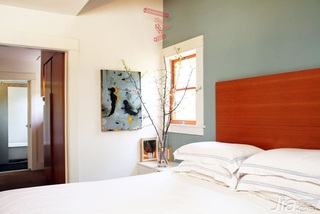简约风格别墅经济型110平米卧室床海外家居