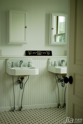 简约风格复式经济型100平米卫生间洗手台海外家居