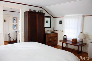 简约风格跃层简洁富裕型卧室床海外家居