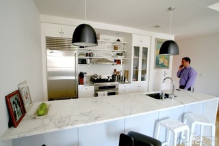 简约风格公寓白色经济型60平米厨房橱柜海外家居