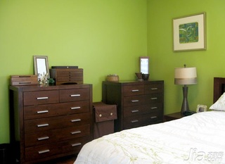 混搭风格复式富裕型110平米卧室梳妆台图片