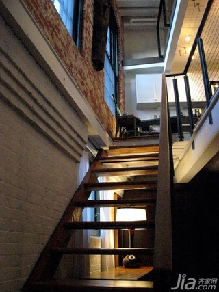 欧式风格别墅豪华型140平米以上楼梯装修图片