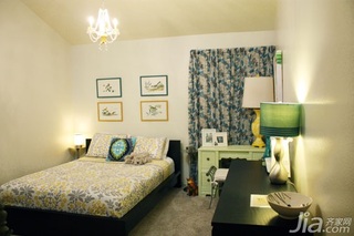 混搭风格二居室富裕型100平米卧室床海外家居