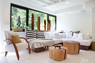 欧式风格别墅富裕型客厅沙发海外家居