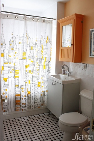 混搭风格公寓经济型120平米卫生间洗手台海外家居