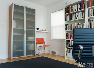 简约风格公寓经济型书房书架海外家居