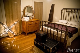 欧式风格三居室经济型100平米卧室床海外家居