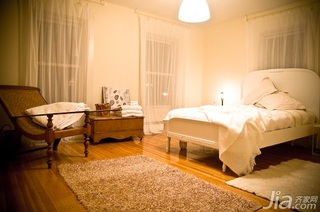 欧式风格三居室经济型100平米卧室床海外家居