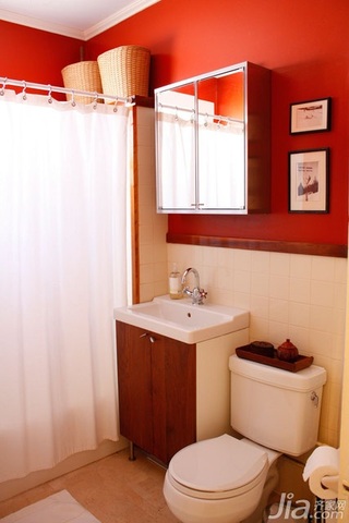 新古典风格公寓经济型120平米卫生间洗手台海外家居