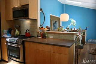 简约风格一居室富裕型90平米厨房橱柜海外家居