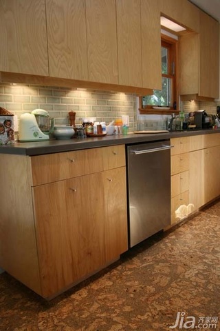 简约风格一居室富裕型90平米厨房橱柜海外家居