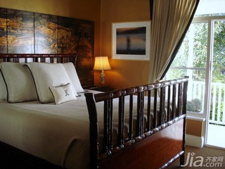 混搭风格复式舒适富裕型140平米以上卧室床海外家居