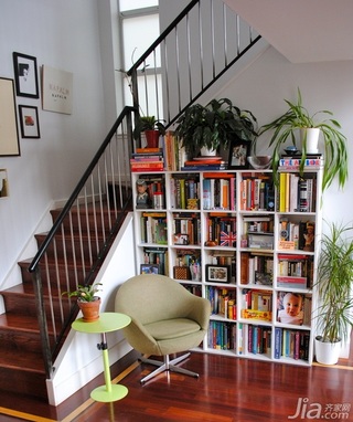 简约风格复式富裕型书房沙发海外家居