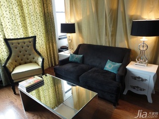 欧式风格公寓富裕型80平米客厅沙发海外家居
