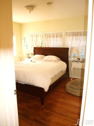 美式风格二居室富裕型100平米卧室床海外家居
