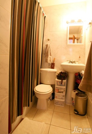 简约风格公寓富裕型90平米卫生间洗手台海外家居
