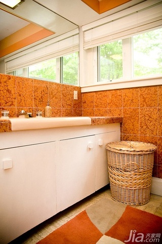 简约风格别墅富裕型140平米以上卫生间洗手台海外家居