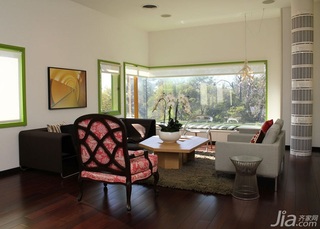 混搭风格三居室富裕型100平米客厅沙发海外家居