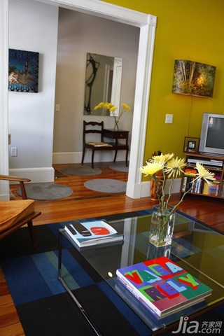 简约风格二居室经济型90平米客厅沙发海外家居