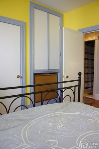 简约风格二居室舒适经济型90平米卧室床海外家居