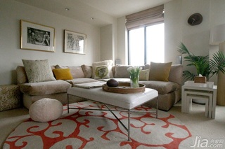 简约风格复式简洁富裕型客厅沙发背景墙沙发海外家居