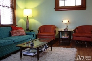 混搭风格复式经济型110平米客厅沙发海外家居