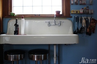 混搭风格复式经济型110平米厨房洗手台海外家居