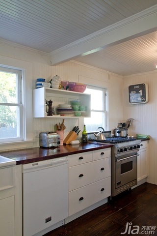混搭风格二居室经济型110平米厨房橱柜海外家居