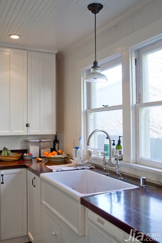 混搭风格二居室经济型110平米厨房橱柜海外家居