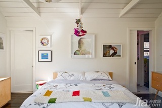 混搭风格二居室经济型110平米卧室床海外家居